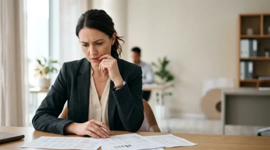 Consultant confronté aux conséquences financières d'une erreur de conseil professionnelle