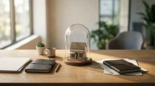 Entrepreneur protégeant son entreprise face aux imprévus de santé