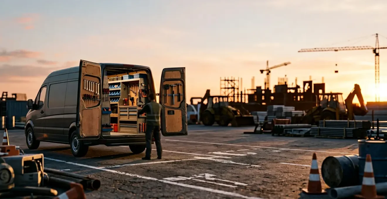 Matériel professionnel de chantier sécurisé pour gestion multi-sites