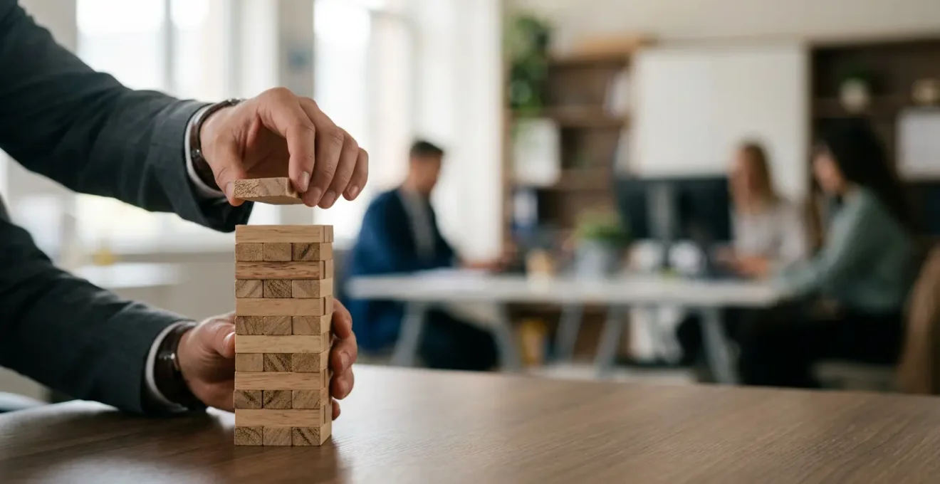 Concept visuel représentant la conquête des premiers clients en B2B avec des ressources limitées