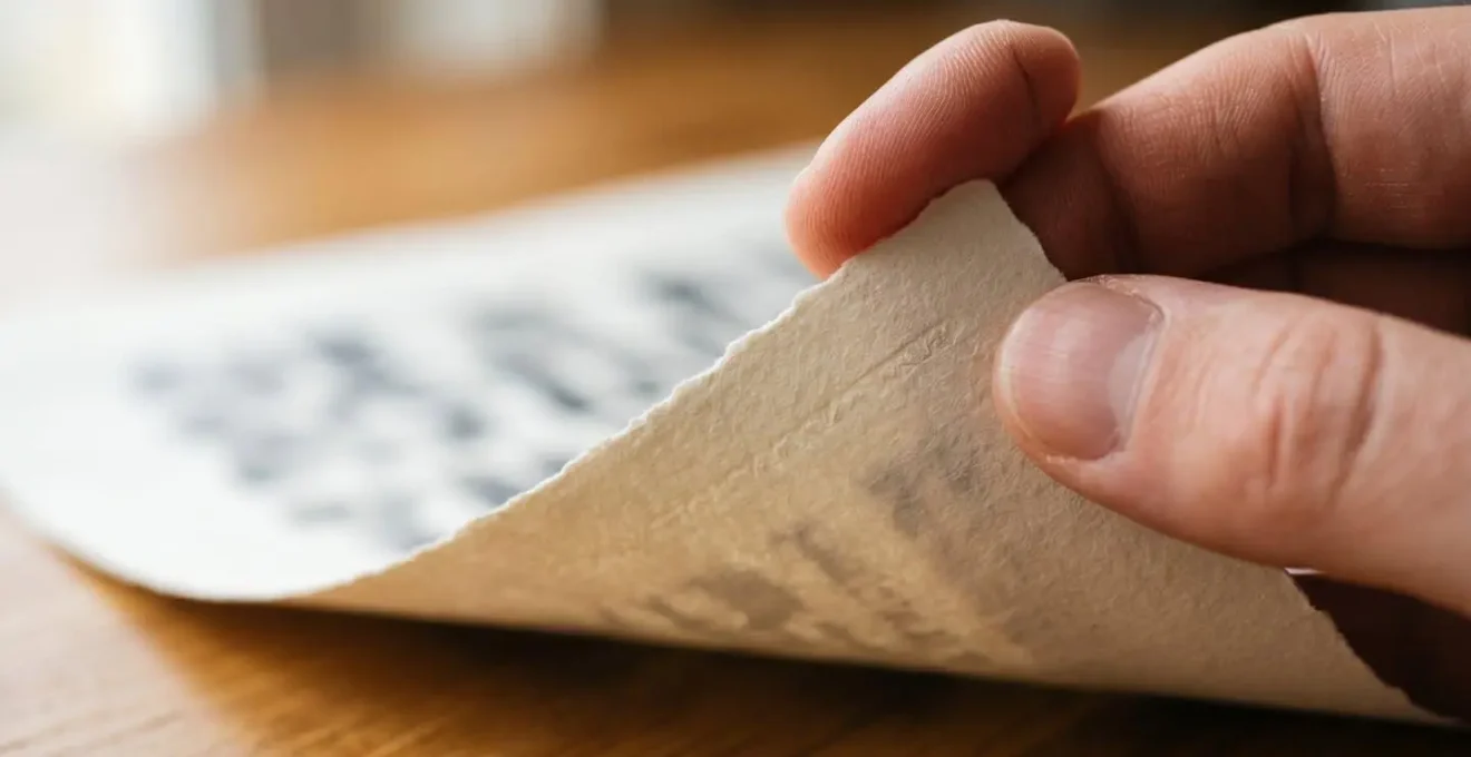 Gros plan sur des mains analysant un document de contrat d'assurance avec des annotations