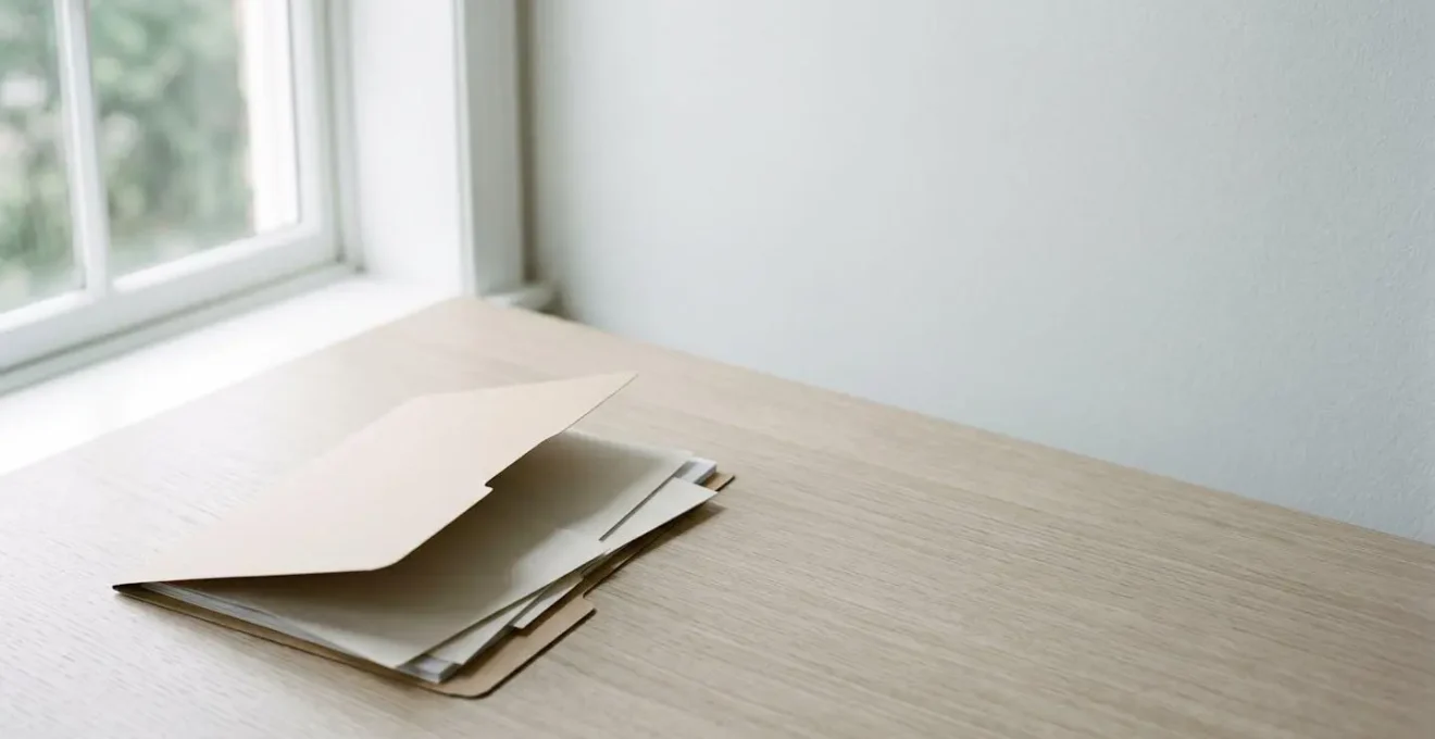 Document de contrat d'assurance avec focus sur les details et textures administratives